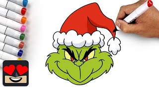How To Draw the Grinch