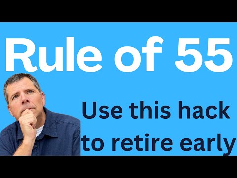 What is the IRS rule of 55?