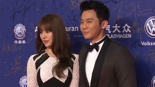 Yoon Eun Hye 윤은혜 \u0026 Li Chen-Red Carpet Event '18th Huading Awards'