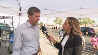 Beto O'Rourke says President Trump is not welcome in El Paso