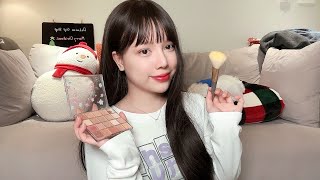 ASMR Doing Your MakeupㅣLayered Mouth Sounds