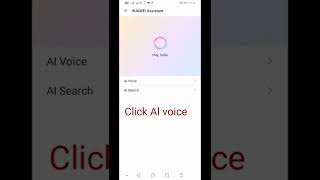 how to enable Huawei Celia// voice command Assistant