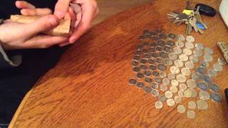 Coin Roll Hunting for Silver with TjPally