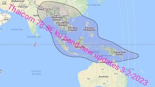 Thaicom 78.5E ku band new updates 3-2-2023