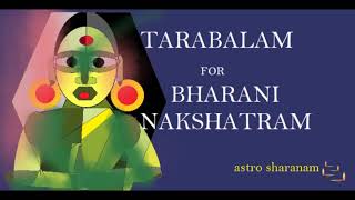 Tarabalam for Bharani Nakshatram