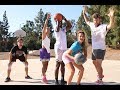 INFLUENCER KNOCKOUT BASKETBALL CHALLENGE!!  *against 2 Harlem Globetrotters*