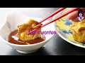 How to make Fried Pork Wonton dumplings recipe --- kurumicooks Japanese home cooking