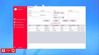 Dental Clinic Management Using Java