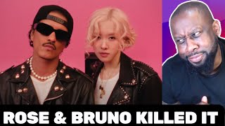 ROSÉ Kissed Bruno👀 | ROSÉ & Bruno Mars - APT |REACTION