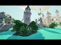 minecraft timelapse laenadur city of mages