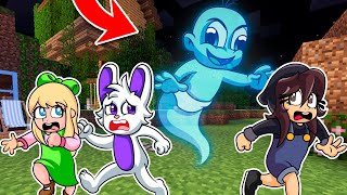 BEBE NOOB ES UN FANTASMA MALVADO 👻 TROLLEO A MIS AMIGOS SIENDO FANTASMA en MINECRAFT