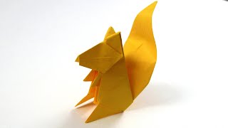 How To Make  Origami Squirrel Easy - Origami Animals