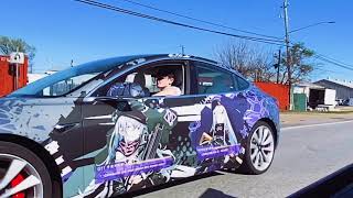 Girls frontline Itasha Tesla