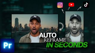 Convert Horizontal Videos to Vertical in Premiere Pro (Auto Reframe)
