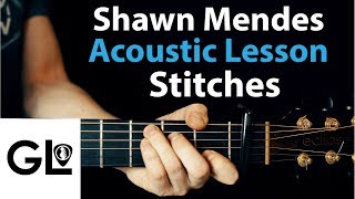 Stitches - Shawn Mendes: Acoustic Guitar Lesson/Tutorial 🎸How To Play Chords/Rhythms