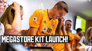 Behind the scenes | Neves, Coady and Jota surprise fans at home kit launch!