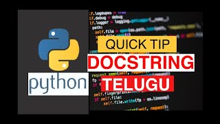 Python Docstrings | Beginner | Telugu |Naveen V # 24