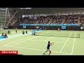 好プレー集【日本リーグ 男子f】斉藤貴史 橋本総業hd vs 高橋悠介 三菱電機 第34回テニス日本リーグ 男子決勝戦