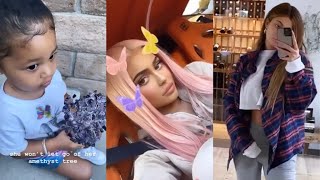 Kylie Jenner Showing New Hairstyles | March 2020