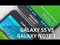 Samsung Galaxy S5 vs Samsung Galaxy Note 3