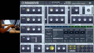 Live "Talking" Dubstep Bass Tutorial (Massive)