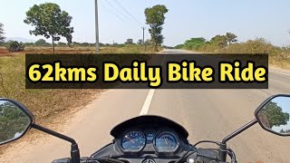 College To Home 62Km Daily Bike Ride | Palani 🔄 Dindigul | Honda Shine 125 |  2025