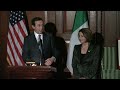 president gianfranco fini at the library of congress part 1