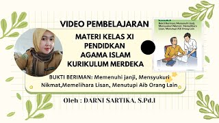 Video Pembelajaran | Bukti Beriman KELAS XI KURIKULUM MERDEKA