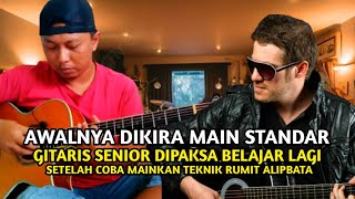 TEKNIK MACAM APA INI⁉️ PERMAINAN ALIP BA TA BUAT GITARIS LUAR TERCENGANG