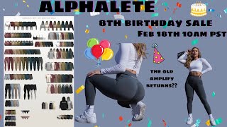 ALPHALETE'S 8TH BIRTHDAY SALE | details | try on | review