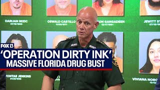 24 suspect arrested in massive Florida drug operation
