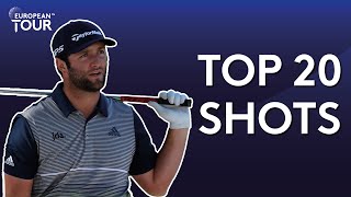 Jon Rahm's Top 20 golf shots