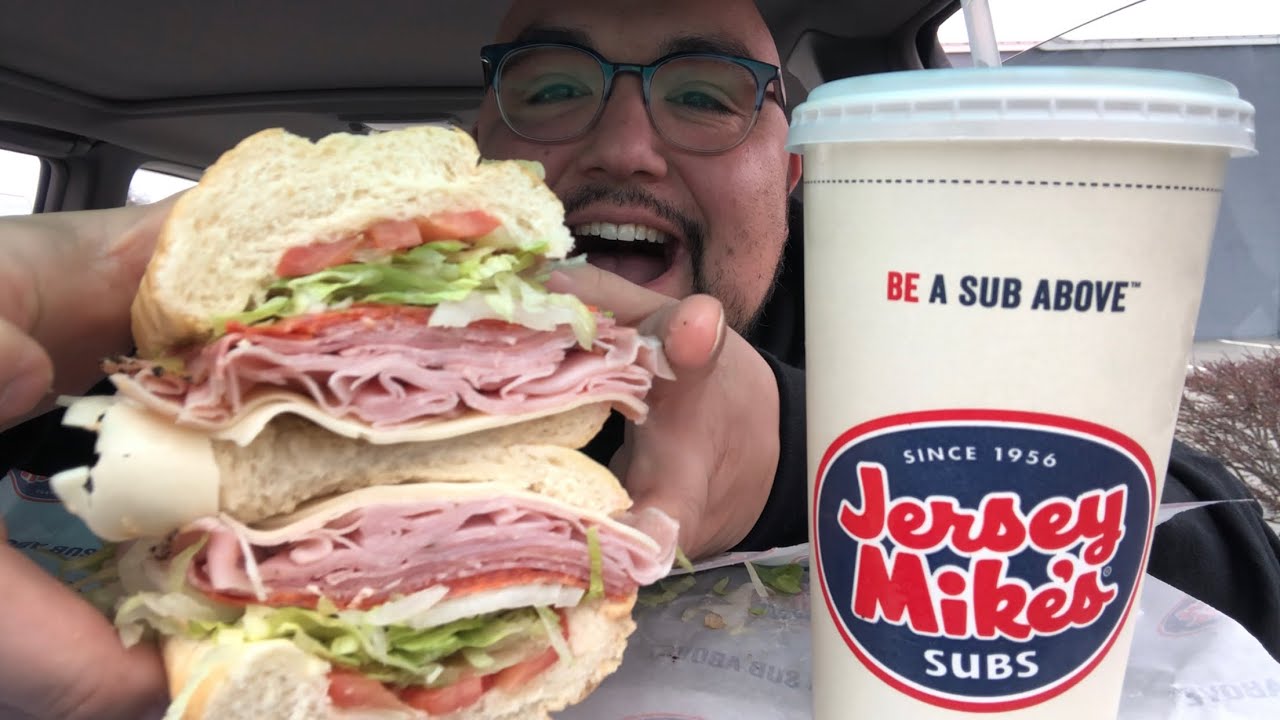 JERSEY MIKE’S ITALIAN SUB MUKBANG 🥩🥖🧀 - YouTube