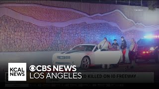 Man killed in 10 Freeway car-to-car shooting