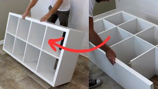 The brilliant new way people are using Walmart storage cubes in their bedrooms