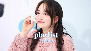 《 𝐩𝐥𝐚𝐲𝐥𝐢𝐬𝐭 》 여름에 듣기좋은 윤하 플레이리스트 ⛱️