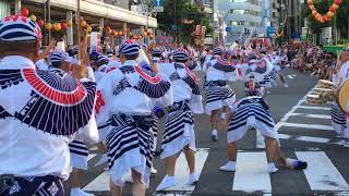 阿呆連 東新町橋② 20180814