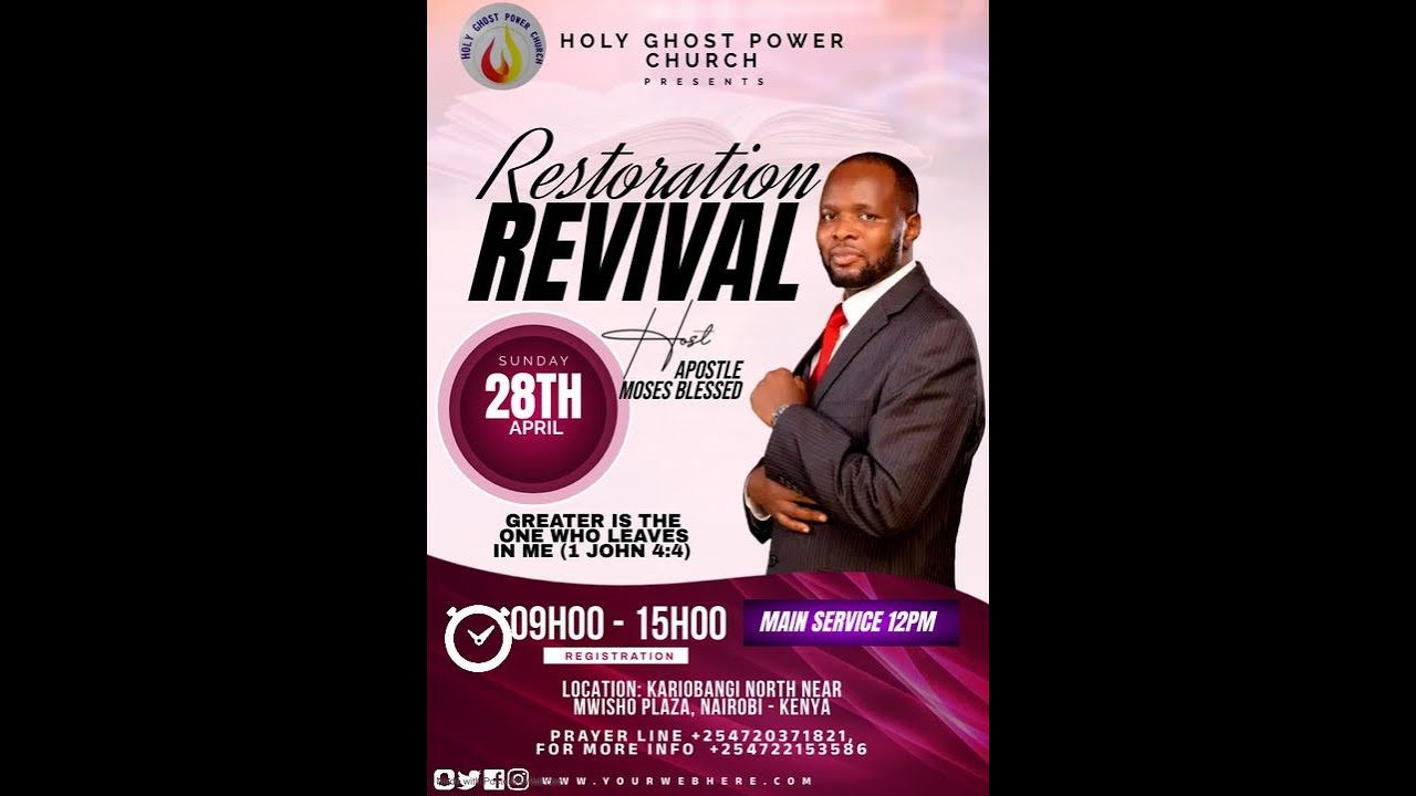 Restoration Prophetic Sunday Service Youtube