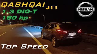 NISSAN QASHQAI (2020) 1.3 DIG-T (160 hp) 0-243 km/h Acceleration & Top Speed