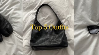 My Top 5 Outfits | (margiela, edwin, our legacy...)