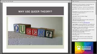 SOTR 2016: Applying Queer Theory in the Field of Intercultural Education