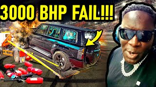 DISASTER Strikes at 200 MPH in My 3000 BHP Nissan Patrol!