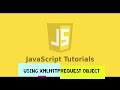 Using XMLHttpRequest object