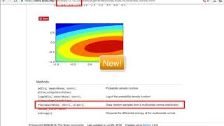 25. Sampling From a Gernal Multivariate Normal Using Scipy