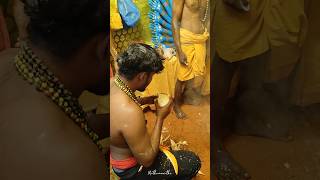 இளநீர் உரிக்கும் ஆஞ்சநேயர் 💯🔥😍||😍Kulasai Kali Attam💥#kulasaiarasi#kulasaidasara#kulasai#shorts#குலசை