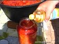 házi lecsó eltevése tartósító nélkül homemade ratatouille without preservatives