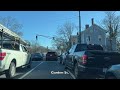 cambridge massachusetts 4k downtown drive