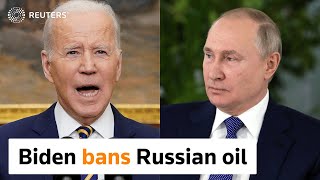 Biden bans Russian oil, warns of higher gas prices