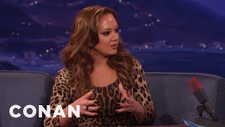 Leah Remini On Scientology's Relationship To Media | CONAN on TBS