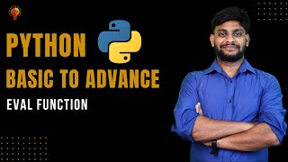 Eval function | Python Beginner to Advance | Python Tutorial